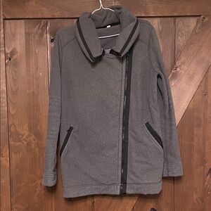 Gray Lululemon Zip Jacket size 10